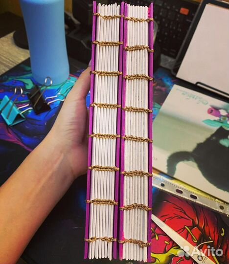 Ежедневники и блокноты ручной работы