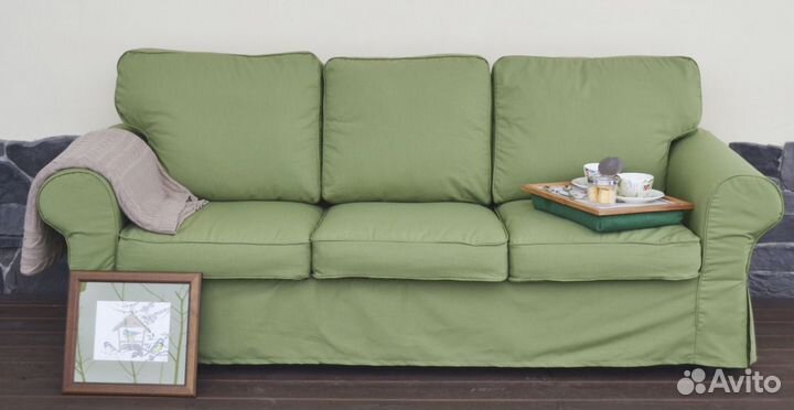 Чехол для дивана Экторп 3 местного (икеа)