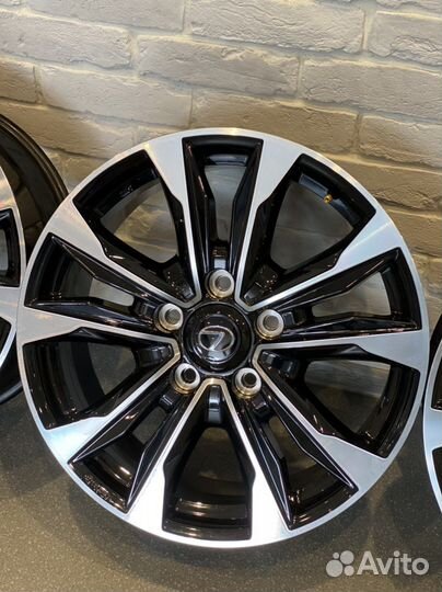 Оригинал кованные Lexus LX Heritage Black Vision