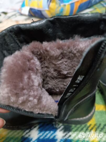 Ботинки зимние на мальчика, натуральная кожа