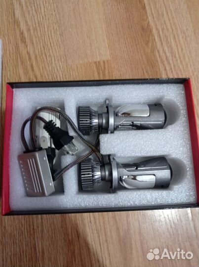 Светодиодные лампы h4 с линзой