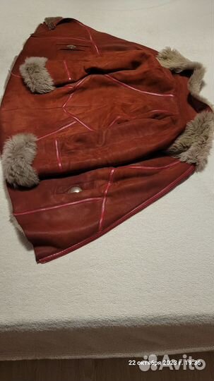 Дубленка натуральная женская короткая