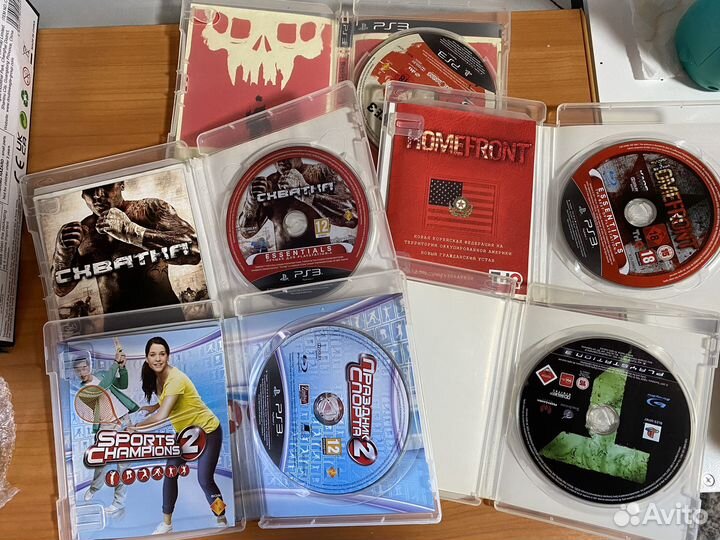 Игры ps3, 5 дисков одним лотом