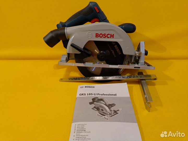 Аккумуляторная циркулярная пила Bosch GKS 185-LI