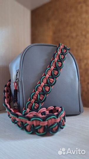 Ремень для сумки из паракорда. Ручная работа