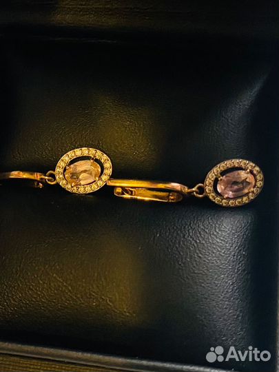 Золотые серьги