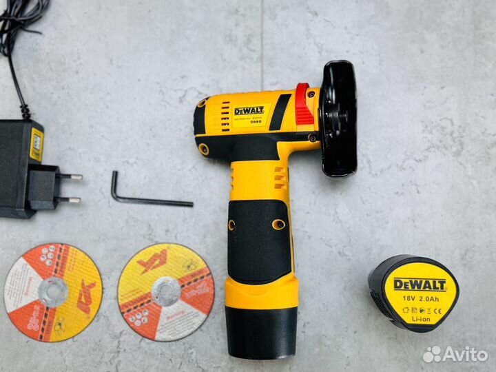 Аккумуляторная Мини Болгарка DeWalt