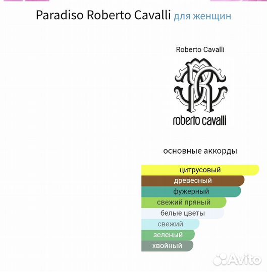 Roberto Cavalli Paradiso 30ml
