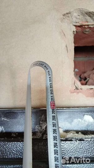 Дверь входная металлическая от застройщика