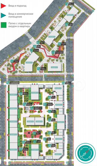 1-к. квартира, 57,6 м², 1/17 эт.