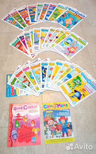 Журнал Фиксики детский 3+, развивающий