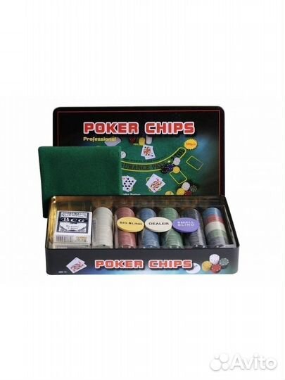 Набор для покера Holdem Light на 300 фишек