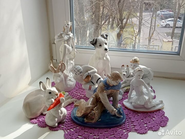 Фарфоровые статуэтки СССР