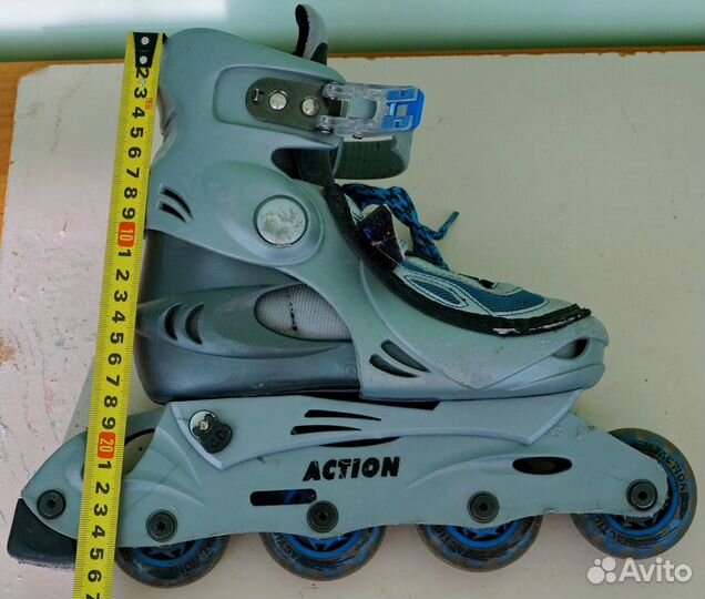 Роликовые коньки Action размер 30-35