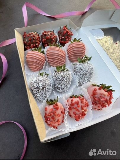 Клубника в шоколаде бельгийском