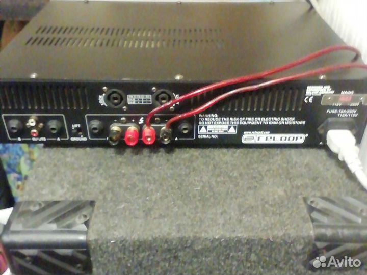 Усилитель мощности reloop RPA 2000
