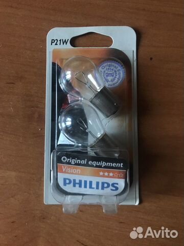 Лампа Philips P21W