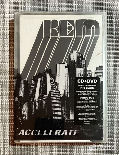 REM - Accelerate CD+DVD USA Deluxe Edition
