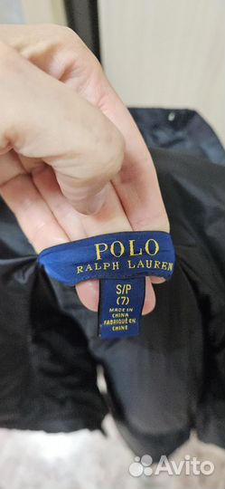 Пуховик куртка ralph lauren 7t