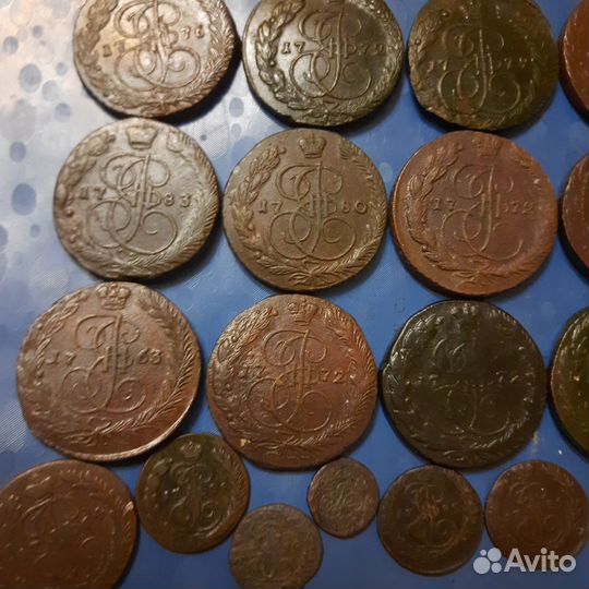 Монеты екатерины 2