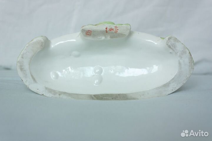 Салфетница Девушка с лебедями.Графенталь до 1972г