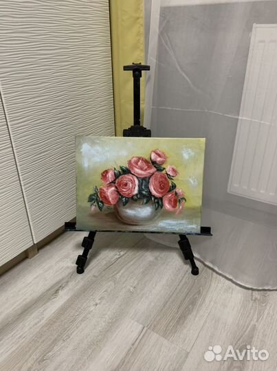 Картина «Розы», масло