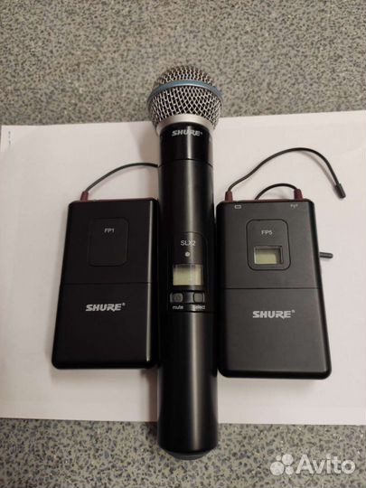 Shure SLX/FP/sm58-G5 (494-518MHz)