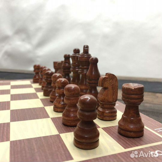 Шахматы деревянные