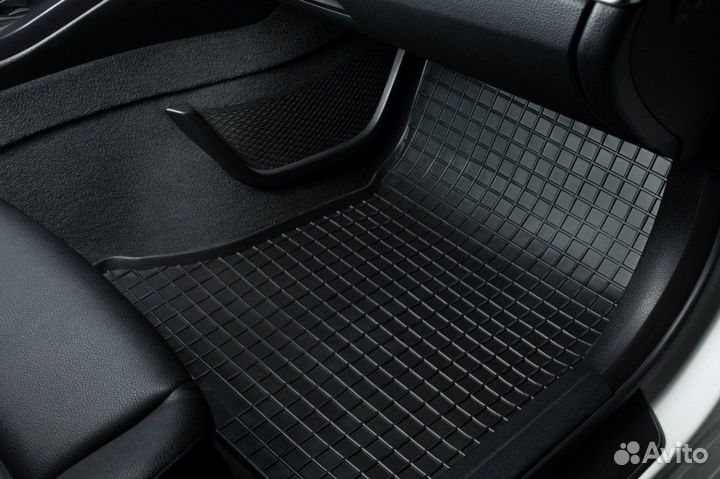 Резиновые коврики в салон для Mercedes E-W213