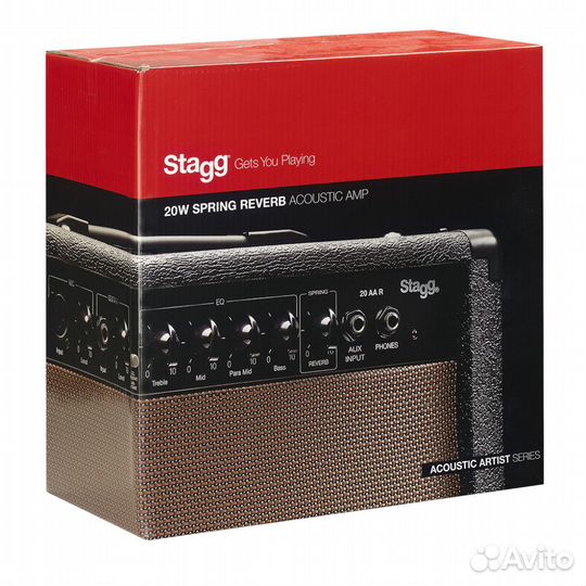 Комбо усилитель Stagg 20 AA R
