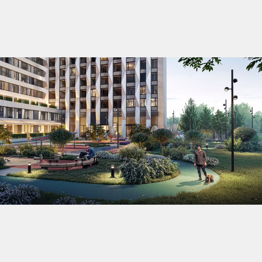 1-к. квартира, 37,1 м², 20/33 эт.