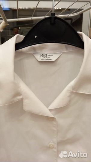 Блузка для девочки M&S новая