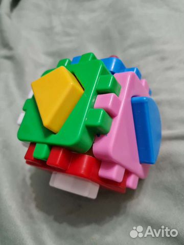 Кубик сортер логический (развивающие игрушки)