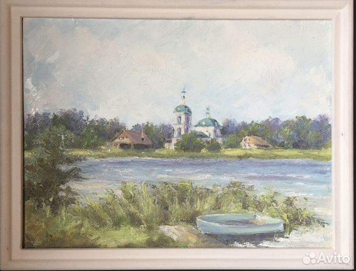 Картина маслом на холсте пейзаж