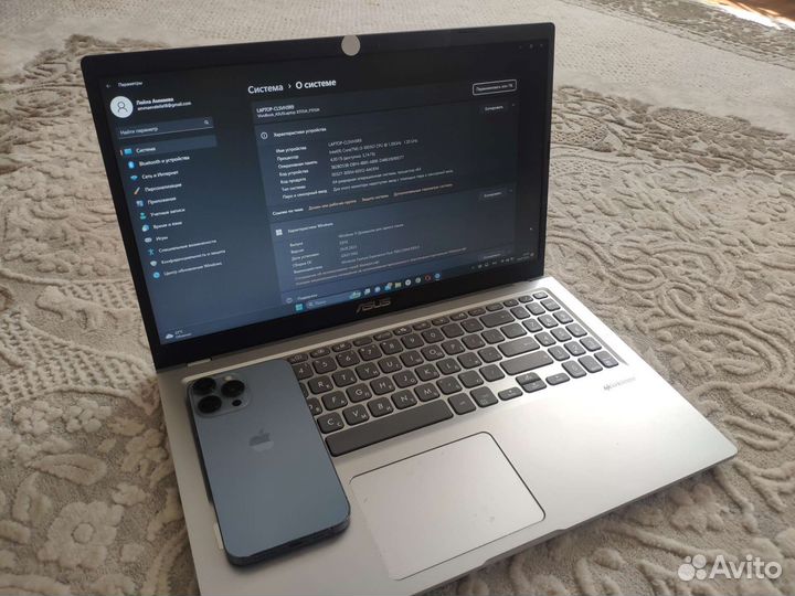 Ноутбук Asus Windows 11
