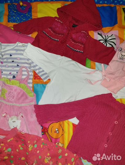 Пакет вещей для девочки 0-6 мес