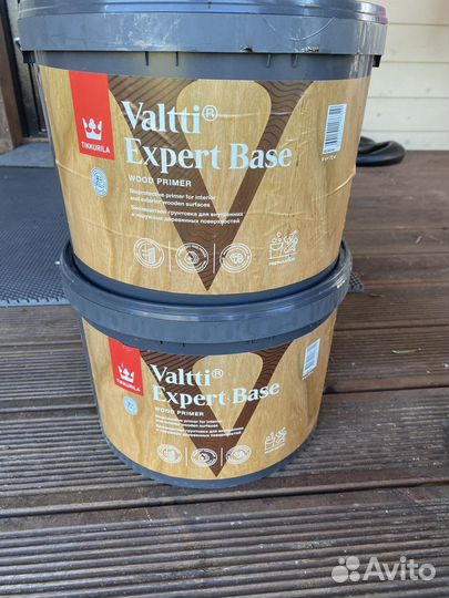 Грунтовка valtti expert base 9л тиккурила