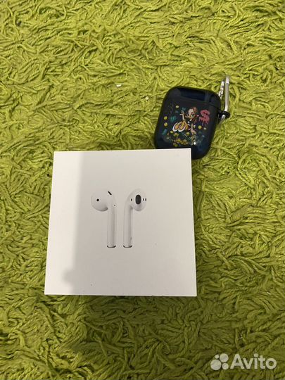 Беспроводные наушники apple airpods 2