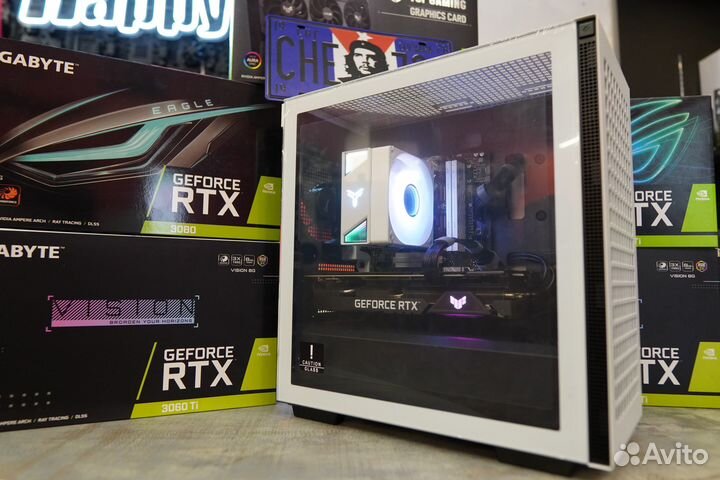 Игровой компьютер RTX3060TI/R5 7600X/32GB