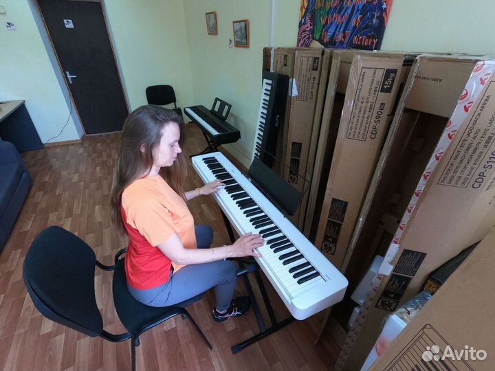 Цифровое пианино белое аренда/продажа