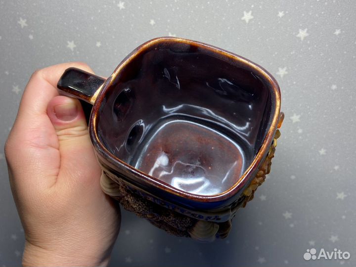 Кружка с янтарем