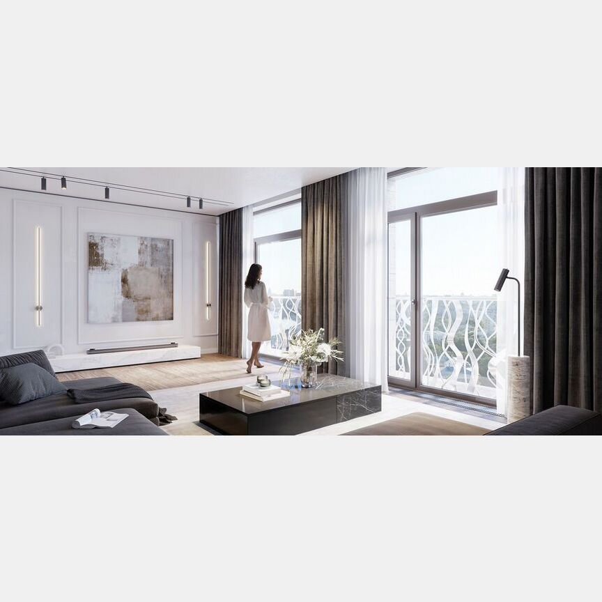 1-к. квартира, 53,1 м², 3/12 эт.