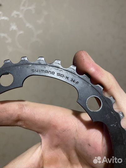 Звезда shimano sg-x 34-f