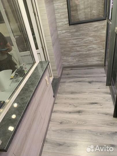 Отделка балконов и лоджий, утепление, остекление