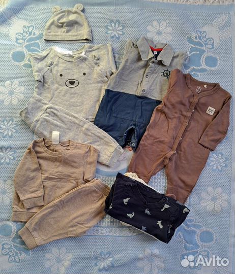 Вещи пакетом на мальчика 68