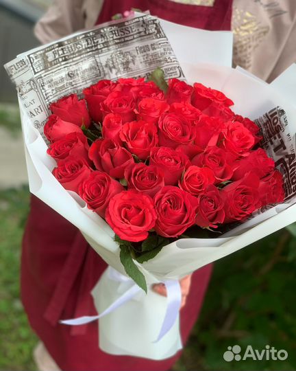 Розы Софи Лорен с упаковкой доставка