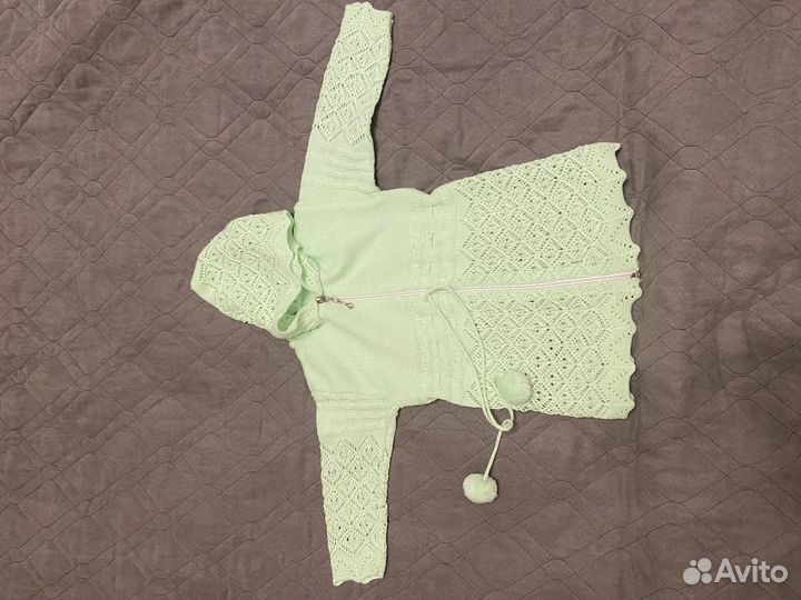 Костюм вязаный детский