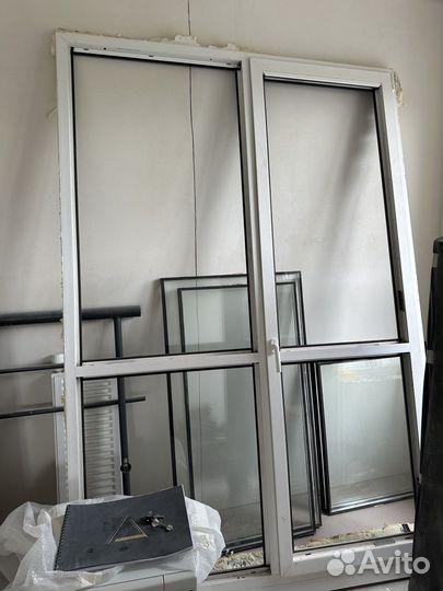 Балконный блок с дверью