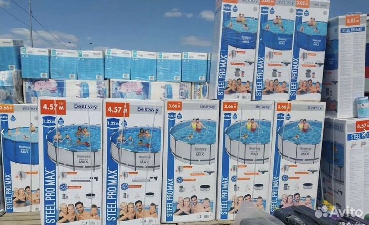 Каркасный бассейн bestway