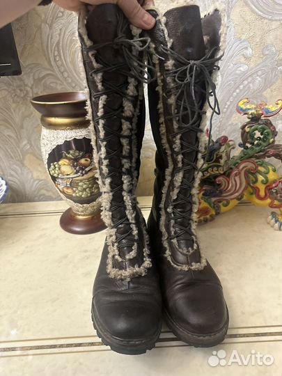 Сапоги Bianco Bucci кожа овчина